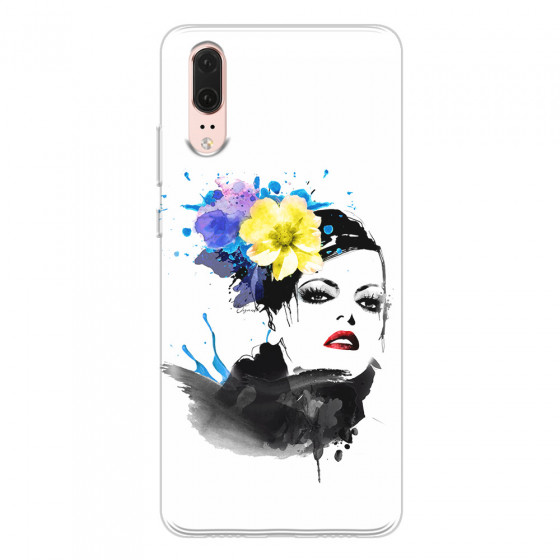HUAWEI - P20 - Soft Clear Case - Floral Beauty