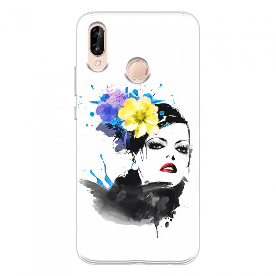 HUAWEI - P20 Lite - Soft Clear Case - Floral Beauty