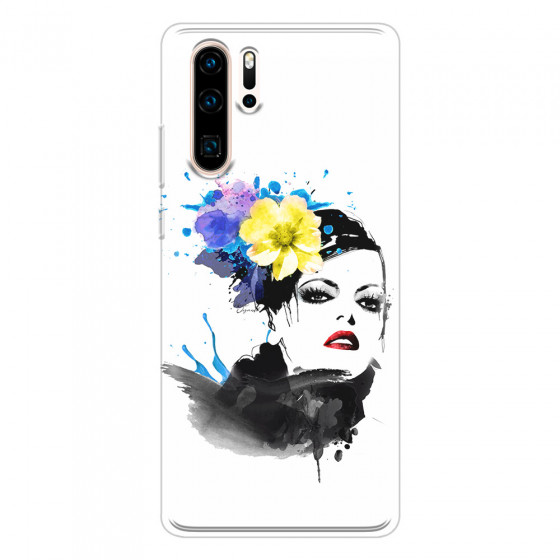 HUAWEI - P30 Pro - Soft Clear Case - Floral Beauty