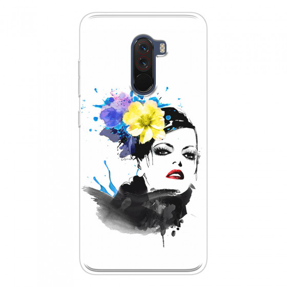 XIAOMI - Pocophone F1 - Soft Clear Case - Floral Beauty