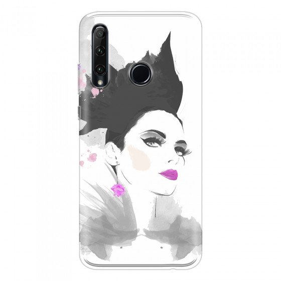 HONOR - Honor 20 lite - Soft Clear Case - Pink Lips
