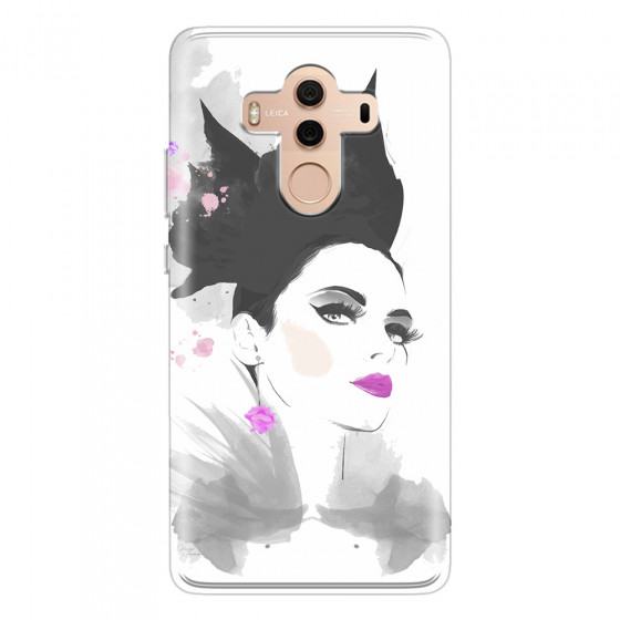 HUAWEI - Mate 10 Pro - Soft Clear Case - Pink Lips