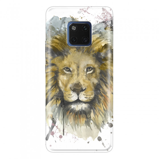 HUAWEI - Mate 20 Pro - Soft Clear Case - Lion