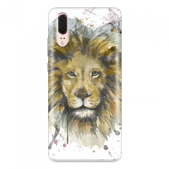 HUAWEI - P20 - Soft Clear Case - Lion