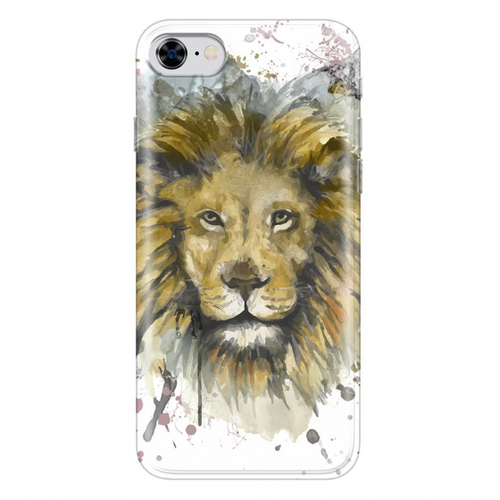 APPLE - iPhone 8 - Soft Clear Case - Lion
