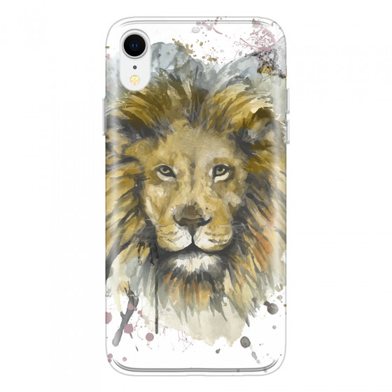 APPLE - iPhone XR - Soft Clear Case - Lion