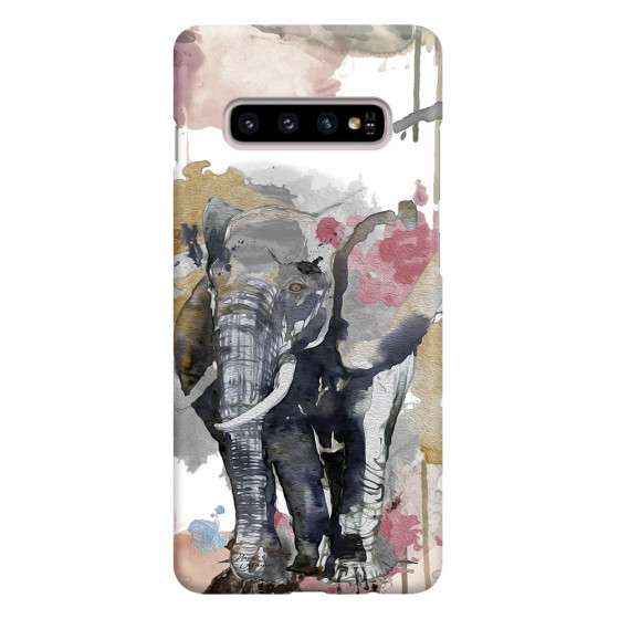 SAMSUNG - Galaxy S10 Plus - 3D Snap Case - Elephant