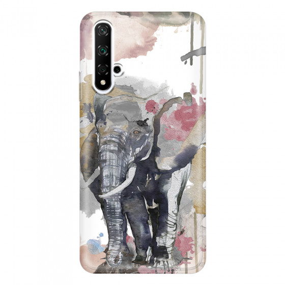 HONOR - Honor 20 - Soft Clear Case - Elephant