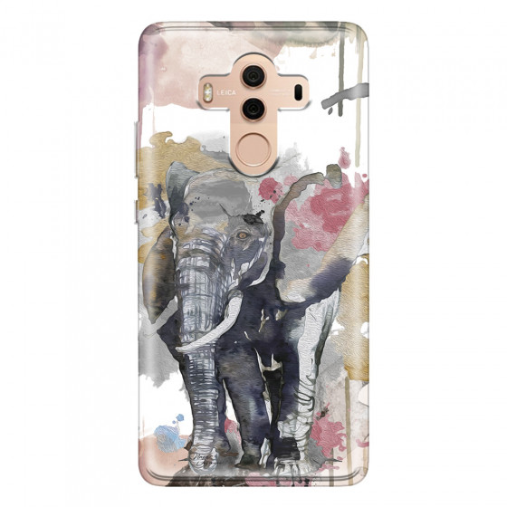HUAWEI - Mate 10 Pro - Soft Clear Case - Elephant
