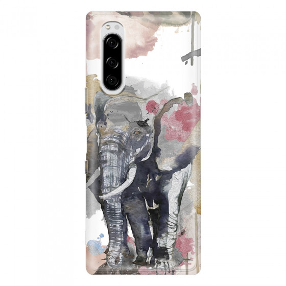 SONY - Sony Xperia 5 - Soft Clear Case - Elephant