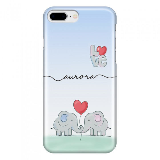 APPLE - iPhone 7 Plus - 3D Snap Case - Elephants in Love