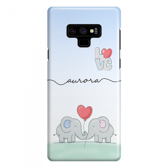 SAMSUNG - Galaxy Note 9 - 3D Snap Case - Elephants in Love