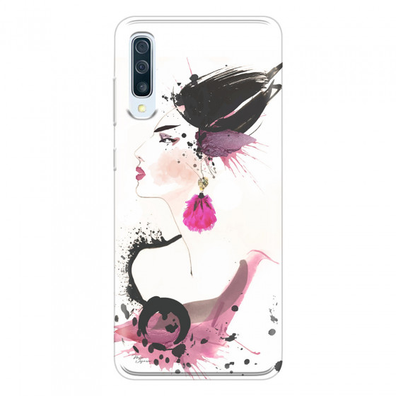 SAMSUNG - Galaxy A50 - Soft Clear Case - Japanese Style