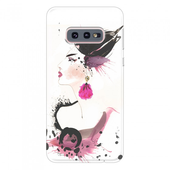 SAMSUNG - Galaxy S10e - Soft Clear Case - Japanese Style