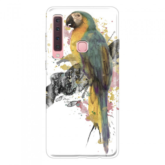 SAMSUNG - Galaxy A9 2018 - Soft Clear Case - Parrot