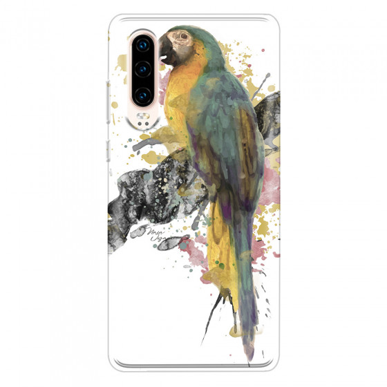 HUAWEI - P30 - Soft Clear Case - Parrot