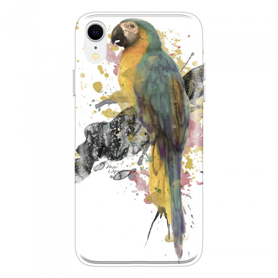 APPLE - iPhone XR - Soft Clear Case - Parrot