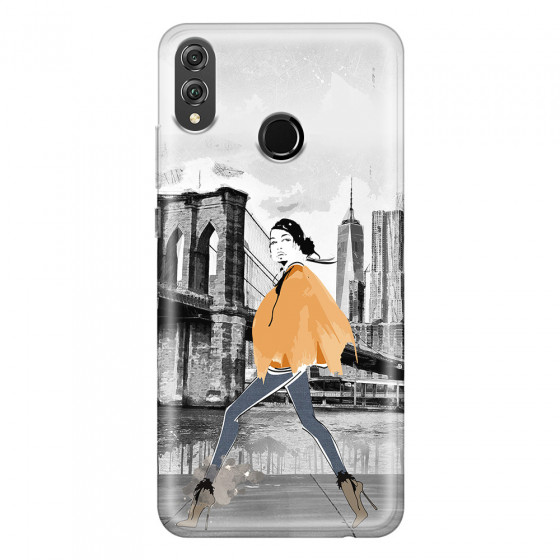 HONOR - Honor 8X - Soft Clear Case - The New York Walk