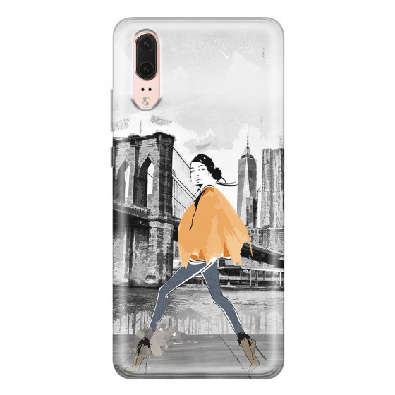 HUAWEI - P20 - Soft Clear Case - The New York Walk