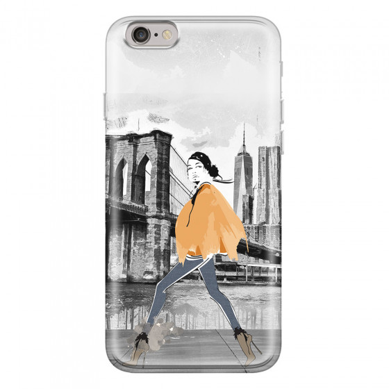APPLE - iPhone 6S Plus - Soft Clear Case - The New York Walk