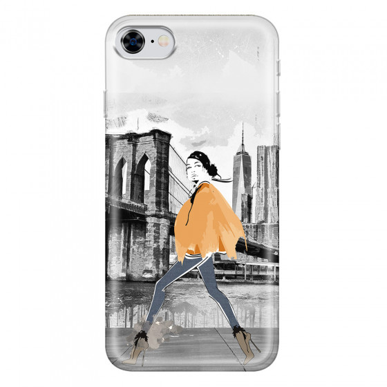 APPLE - iPhone 8 - Soft Clear Case - The New York Walk