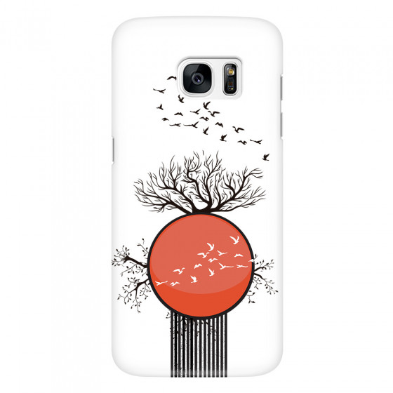 SAMSUNG - Galaxy S7 Edge - 3D Snap Case - Bird Flight