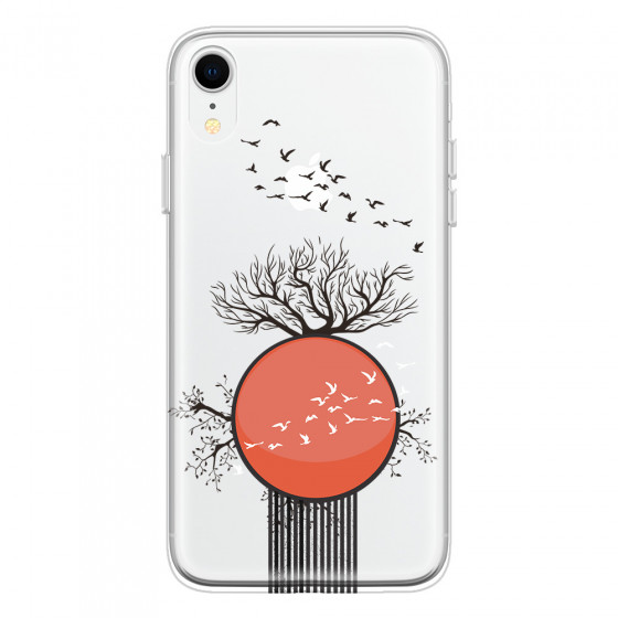 APPLE - iPhone XR - Soft Clear Case - Bird Flight
