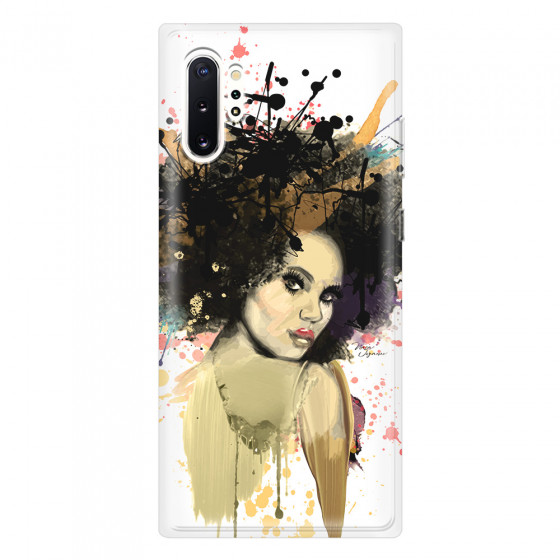 SAMSUNG - Galaxy Note 10 Plus - Soft Clear Case - We love Afro