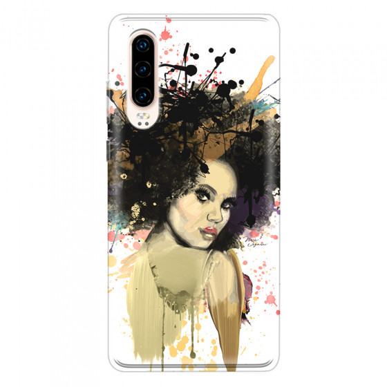 HUAWEI - P30 - Soft Clear Case - We love Afro
