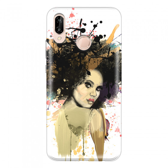 HUAWEI - P20 Lite - Soft Clear Case - We love Afro