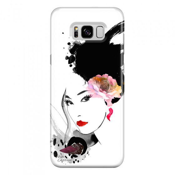 SAMSUNG - Galaxy S8 - 3D Snap Case - Black Beauty