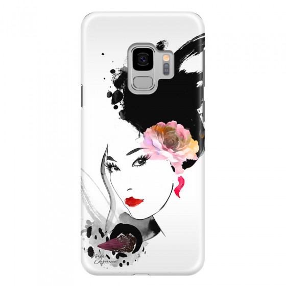 SAMSUNG - Galaxy S9 - 3D Snap Case - Black Beauty