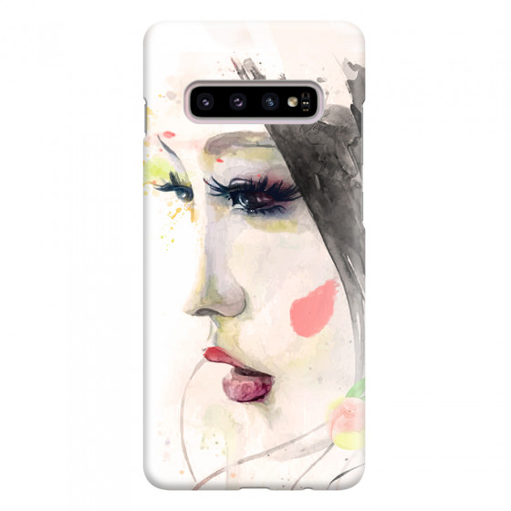 SAMSUNG - Galaxy S10 Plus - 3D Snap Case - Face of a Beauty