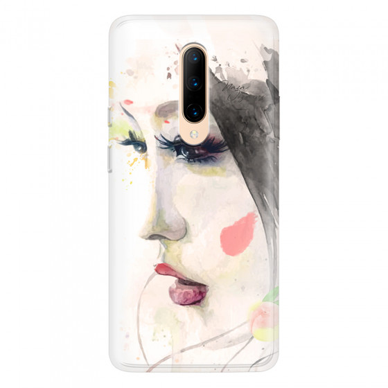 ONEPLUS - OnePlus 7 Pro - Soft Clear Case - Face of a Beauty