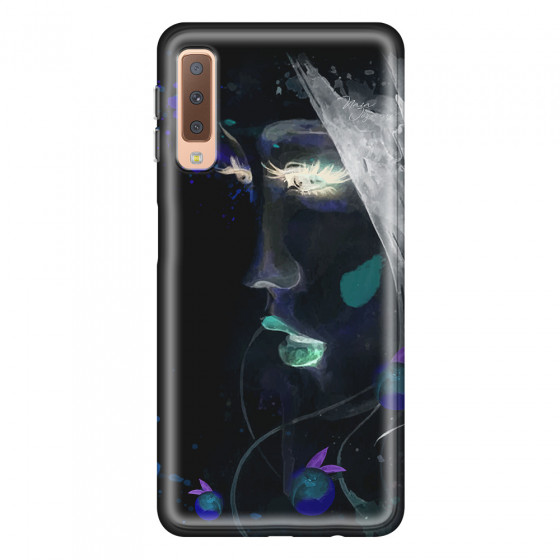 SAMSUNG - Galaxy A7 2018 - Soft Clear Case - Mermaid
