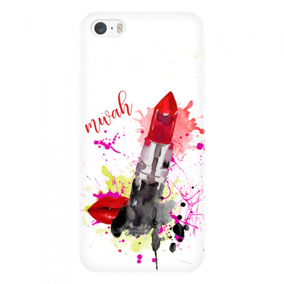 APPLE - iPhone 5S/SE - 3D Snap Case - Lipstick
