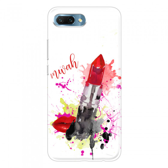 HONOR - Honor 10 - Soft Clear Case - Lipstick