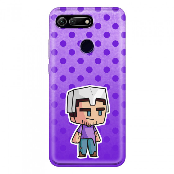 HONOR - Honor View 20 - Soft Clear Case - Purple Shield Crafter