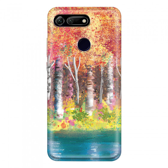 HONOR - Honor View 20 - Soft Clear Case - Calm Birch Trees