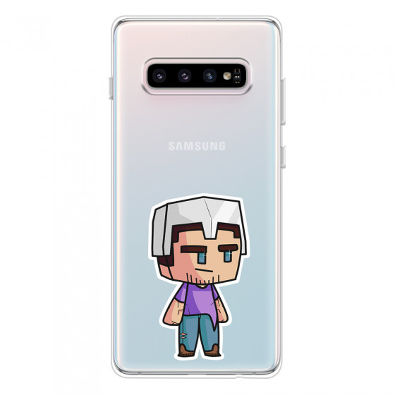 SAMSUNG - Galaxy S10 - Soft Clear Case - Clear Shield Crafter