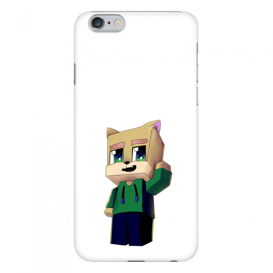 APPLE - iPhone 6S Plus - 3D Snap Case - Clear Fox Player