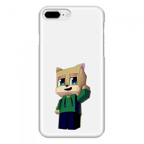 APPLE - iPhone 7 Plus - 3D Snap Case - Clear Fox Player