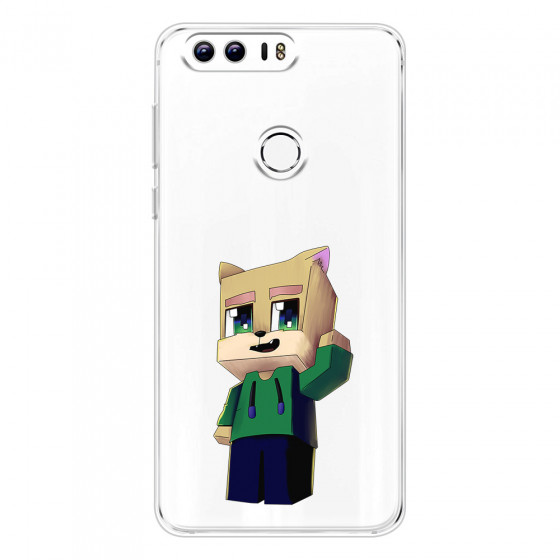 HONOR - Honor 8 - Soft Clear Case - Clear Fox Player