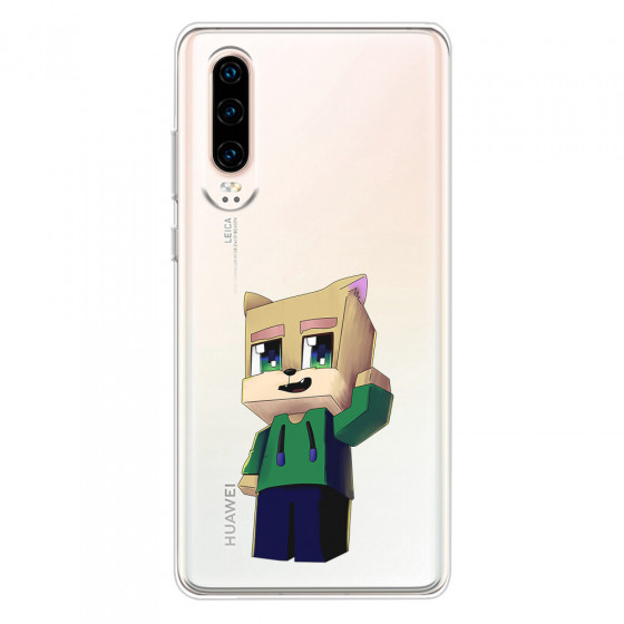 HUAWEI - P30 - Soft Clear Case - Clear Fox Player