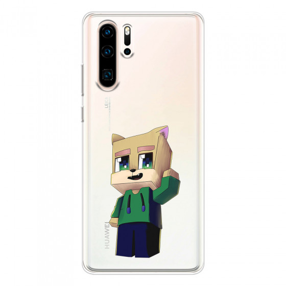 HUAWEI - P30 Pro - Soft Clear Case - Clear Fox Player