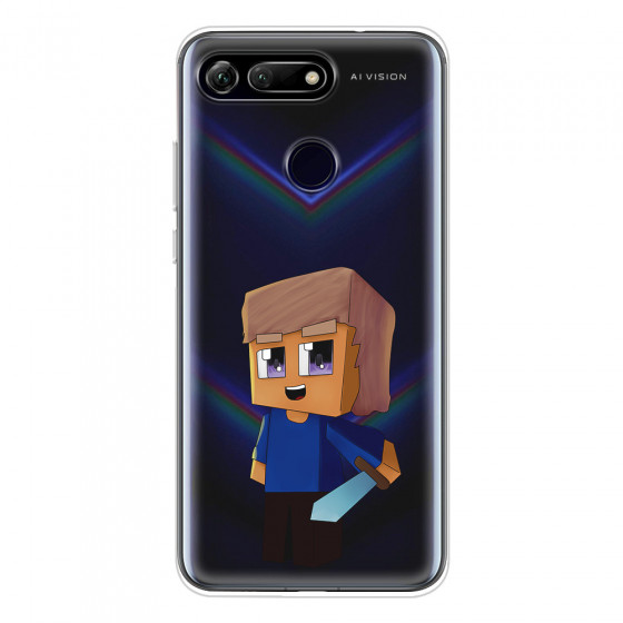 HONOR - Honor View 20 - Soft Clear Case - Clear Sword Kid