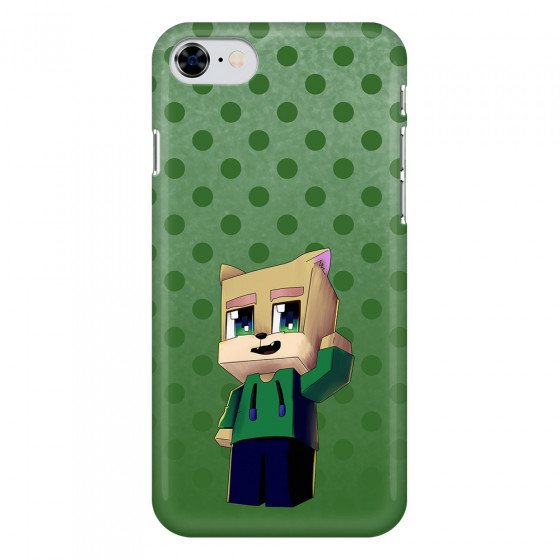 APPLE - iPhone 8 - 3D Snap Case - Green Fox Player