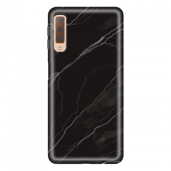 SAMSUNG - Galaxy A7 2018 - Soft Clear Case - Pure Marble Collection I.