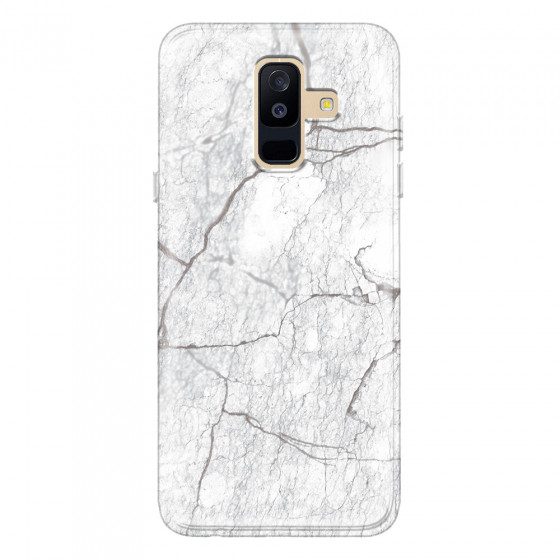 SAMSUNG - Galaxy A6 Plus 2018 - Soft Clear Case - Pure Marble Collection II.