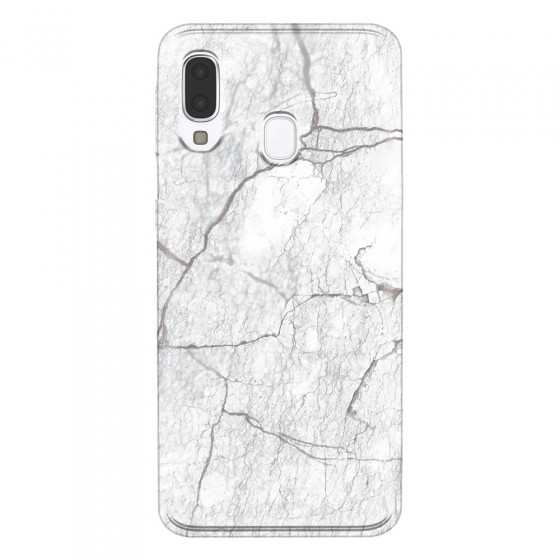 SAMSUNG - Galaxy A40 - Soft Clear Case - Pure Marble Collection II.